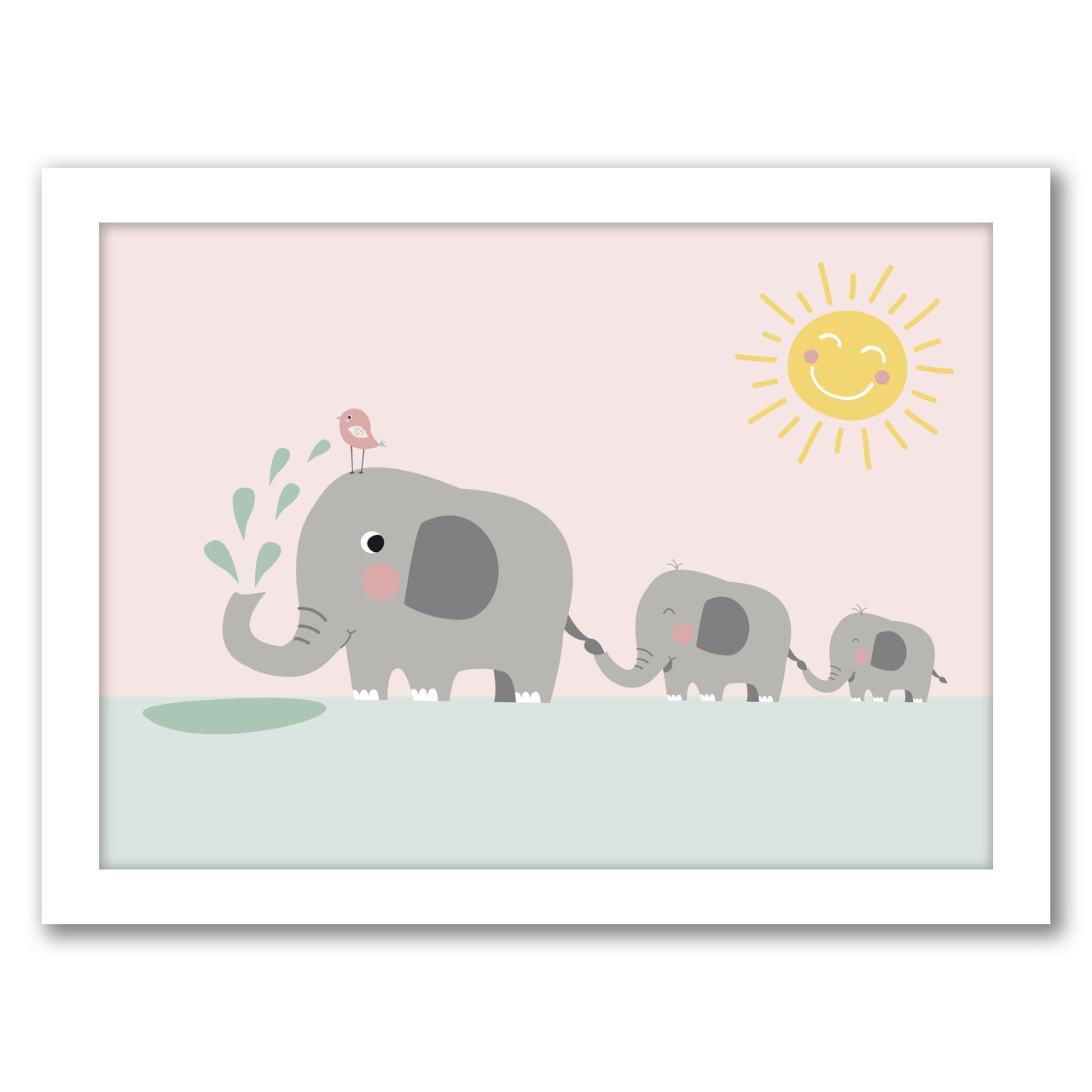 Elephant by Nanamia Design Frame  - Americanflat